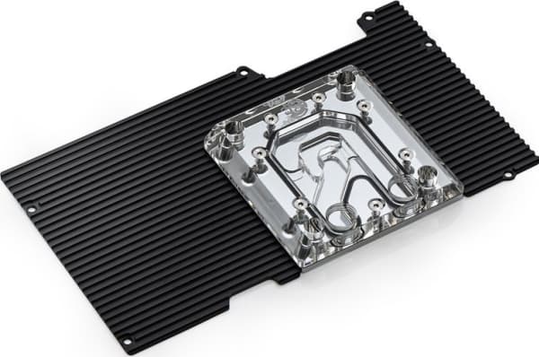 Bitspower BP-EVB3090FE, Vattenblock + bakre platta, Koppar, Svart, 1/4", Grafikkort, NVIDIA GeForce RTX 3090 Founders Edition
