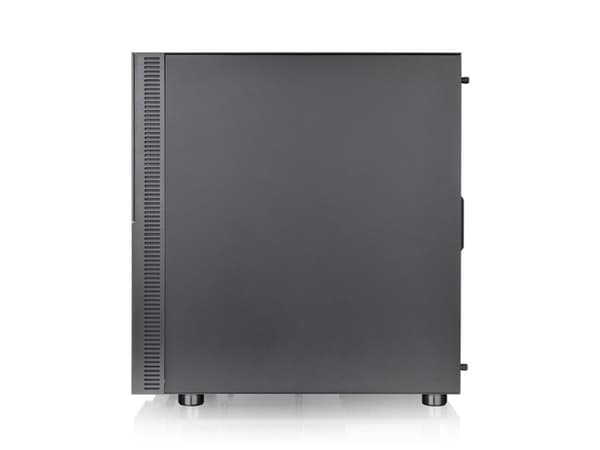 Thermaltake Versa T26 TG ARGB, Midi Tower, PC, Musta, ATX, EATX, mikro ATX, Mini-ITX, SPCC, Pelaaminen