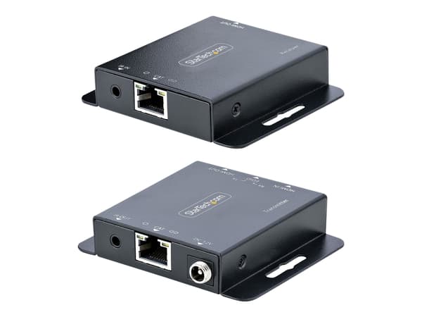 StarTech.com HDMI Extender over CAT6/CAT5, 4K 30Hz/130ft (40m) or 1080p 60Hz/230ft (70m) Video Extender, 4K HDMI over Ethernet Extender, PoC HDMI Tra
