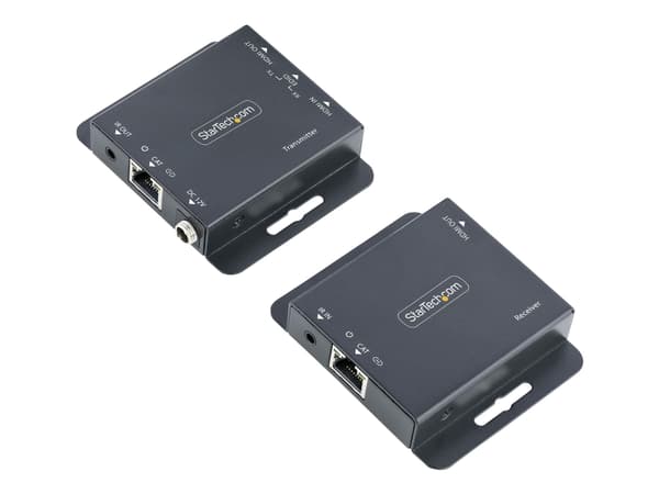 StarTech.com HDMI Extender over CAT6/CAT5, 4K 30Hz/130ft (40m) or 1080p 60Hz/230ft (70m) Video Extender, 4K HDMI over Ethernet Extender, PoC HDMI Tra