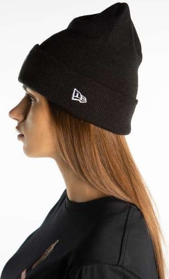 New Era MLB ESSENTIAL CUFF 728 BLACK - - uniseks - czarny