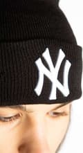 Miniatyrbild 2 av 5: New Era MLB ESSENTIAL CUFF 728 BLACK - - uniseks - czarny