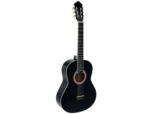 DIMAVERY AC-303 Klassikgitarre, schwarz (26241006)