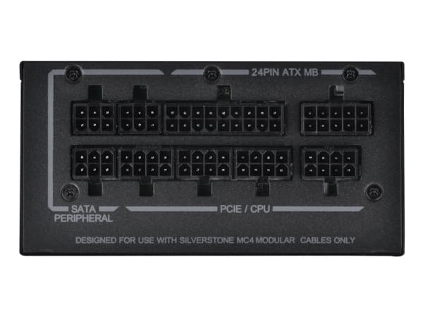 SilverStone SST-SX750-G 80 PLUS Gold, modulaarinen - 750 wattia