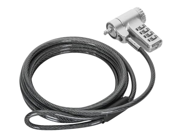 Targus ASP96RGL kabellås Sølv 2 m