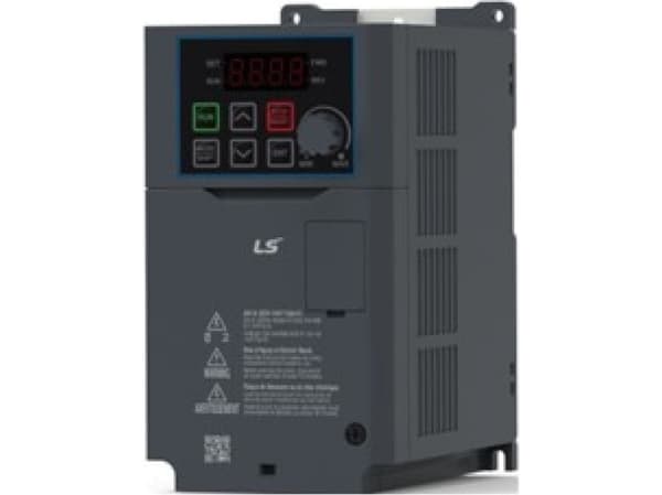 LSIS G100-serien frekvensomformer 7,5kW 3x400V AC EMC-filter C3 LED-tastatur LV0075G100-4EOFN