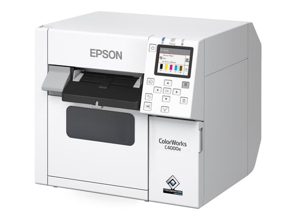 Epson CW-C4000e (mk), Mustesuihku, 1200 x 1200 DPI, 102 mm/s, Langallinen, Valkoinen