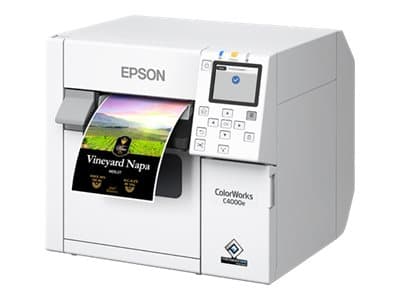 Epson CW-C4000e (mk), Mustesuihku, 1200 x 1200 DPI, 102 mm/s, Langallinen, Valkoinen