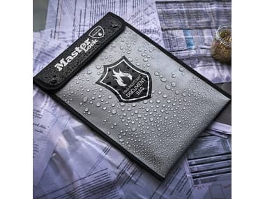 MASTER LOCK FBWLZ0EURHRO, Silikoni, Hopea, 1 kpl