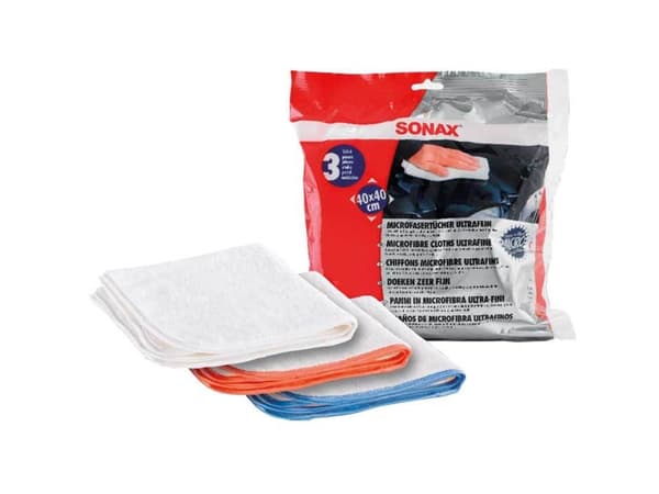 Sonax 04507000, Bil, Torr trasa, Kropp, Blå, Orange, Vit, Glansigt, Polyamid, Polyester