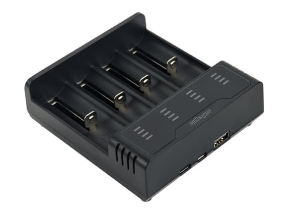 ENERGENIE BC-USB-02 Rask Ni-MH + Li-ion batterilader sort