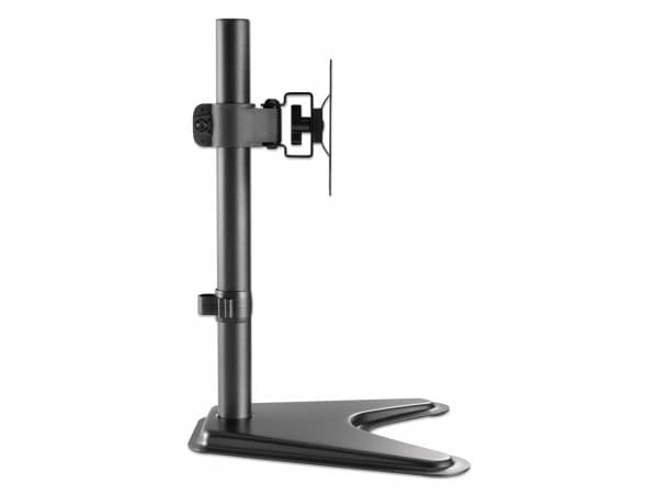 Manhattan 462037, Vapaasti seisova, 7 kg, 43,2 cm (17"), 68,6 cm (27"), 100 x 100 mm, Musta