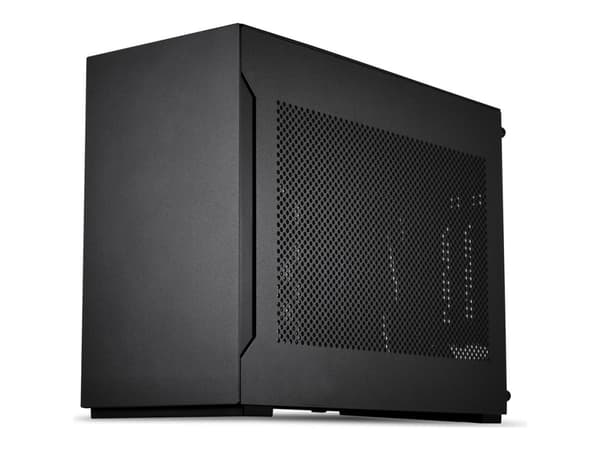 Lian Li A4-H20 X4 - Liten boks - mini-ITX - ingen strømforsyning - matt svart, anodisert svart - USB/lyd