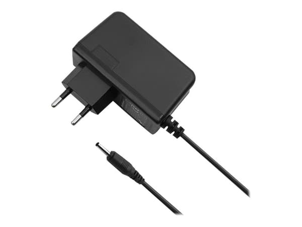Qoltec - Strömadapter - AC 220-240 V - 15 Watt Svart