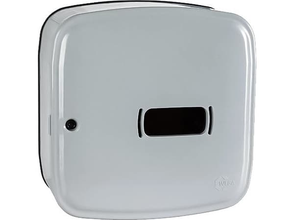 Weba Frittstående/veggmontert gassboks 600x600x250, grått materiale