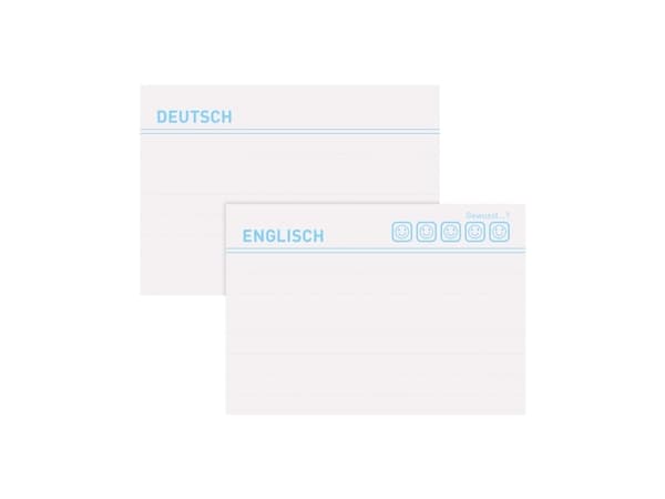 Herlitz 50041152, Vit, Linjerat papper, 200 g/m ^, 100 styck