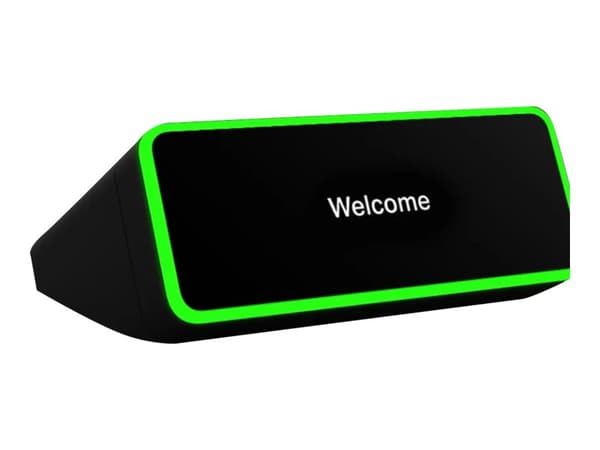 Evoko Kleeo desk manager - Room manager - trådløs - Bluetooth, 802.11a/b/g/n/ac, NFC, Mifare, RFID - 2.4 Ghz, 5 GHz