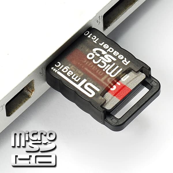 STMAGIC TC100 USB 2.0 High Speed ​​480 Mbps Micro SD SDXC TF -muistikortinlukija