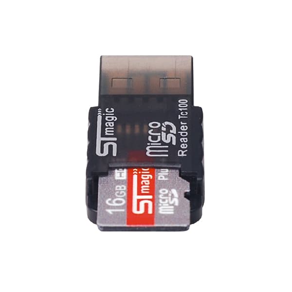 STMAGIC TC100 USB 2.0 High Speed ​​480 Mbps Micro SD SDXC TF -muistikortinlukija