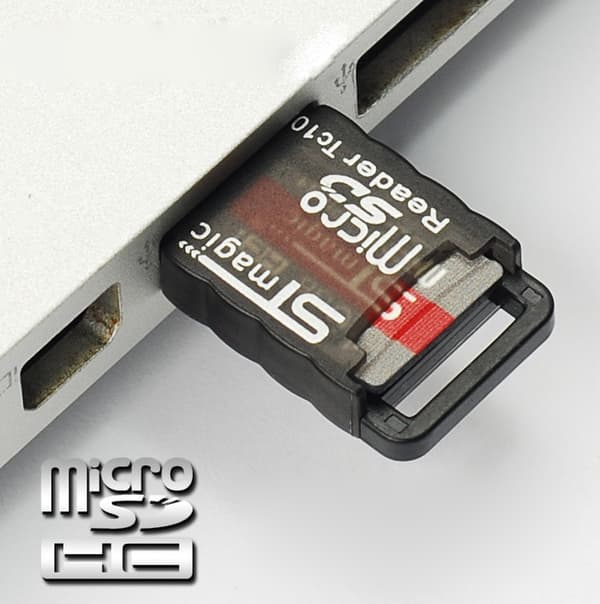 STMAGIC TC100 USB 2.0 High Speed ​​480 Mbps Micro SD SDXC TF -muistikortinlukija