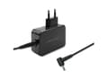 Miniatyrbild 2 av 5: Qoltec - Strömadapter - AC 220-240 V - 20 Watt - svart - för Lenovo IdeaPad 100S-11IBY; IdeaPad Miix 310-10ICR 80SG; 320-10ICR 80XF