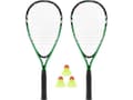Miniatyrbilde 1 av 5: Nils Extreme NRS001 FOR SPEEDMINTON 2 RACKETTER + FLYERS + GRØNT DEKSEL NILS