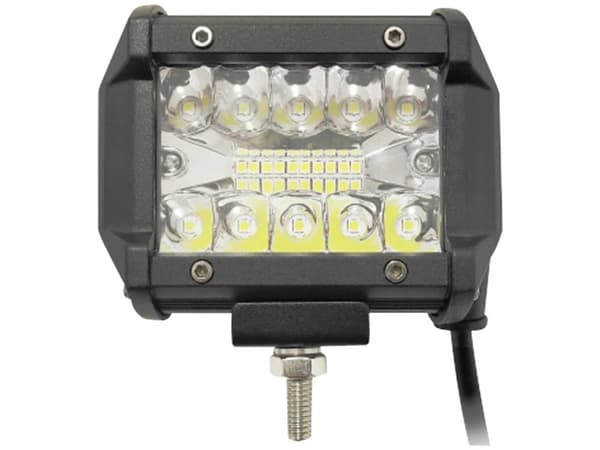 Berger &amp; Schröter Työvalaisin 10 V, 12 V, 24 V, 30 V 60 W 5400 Lumen KS8160combo Laaja lähivalaisin (B x K x S) 99 x 65 x 91 mm 5400 lm 6000 K