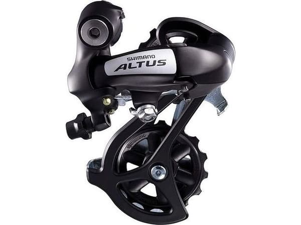 Bakgir Shimano ALTUS RD-M310 7/8-trinns sort