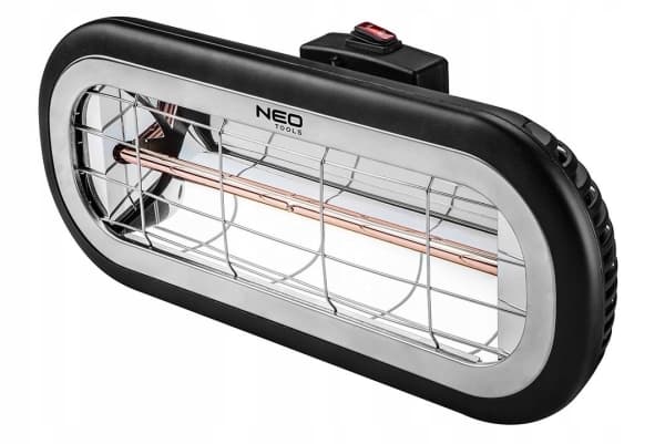 NEO TOOLS 90-032 elektrisk varmeapparat Infrarød Indendørs & udendørs 2000 W Sort