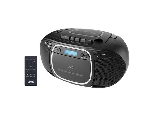JVC RC-E561B-DAB, 1,7 kg, Sort, Bærbar CD-spiller