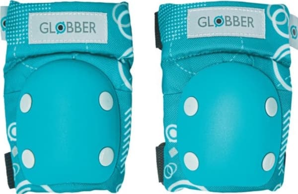 GLOBBER Polvi- ja kyynärpääsuojat, 529-005, tiilenpunainen väri, 529-005