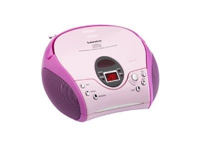 Lenco SCD-24 - Boomboks - rosa