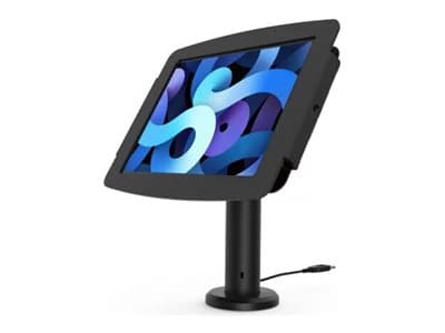 Compulocks Space iPad Pro 12.9-tuumainen Rise Enclosure Kiosk 8"/20cm - Kiinnityssarja (indeluk, pilstander) - tabletille - lukittava - kiiltävä alum