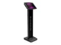 Miniatyrbilde 3 av 5: Compulocks iPad Pro 12.9" (3-6th Gen) Space Enclosure Brandable Floor Stand - Stativ (gulvstativ, hus, trimmesett, 2 nøkler) - for nettbrett - låsbar