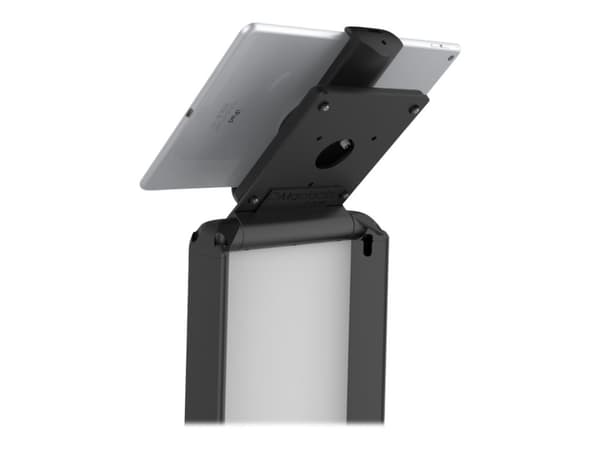 Compulocks Universal Tablet Cling Brandable Floor Stand - Ställ - för surfplatta - låsbar - stål - svart - skärmstorlek: upp till 13 tum - monterings