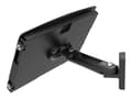Miniatyrbilde 5 av 5: Compulocks Surface Pro 3-7 Space Enclosure Swing Wall Mount - Innhegning - Tyverisikker - for nettbrett - låsbar - høyverdig aluminium - svart - vegg