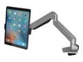 Miniatyrbild 1 av 5: Compulocks Universal Tablet Cling Articulating Arm Mount - Monteringssats - justerbar arm - för surfplatta - svart, silver - skärmstorlek: upp till 1