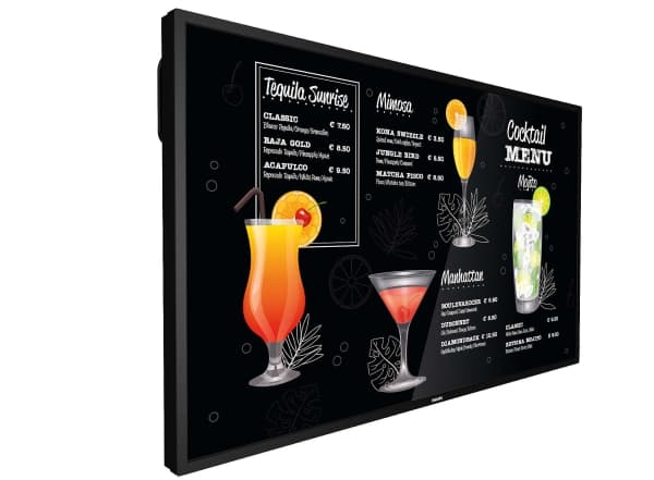 Philips 55BDL3117P - 55" Diagonalklasse (54.6" synlig) - P-Line LED-bakgrunnsbelyst LCD-skjerm - intelligent skilting - 4K UHD (2160p) 3840 x 2160