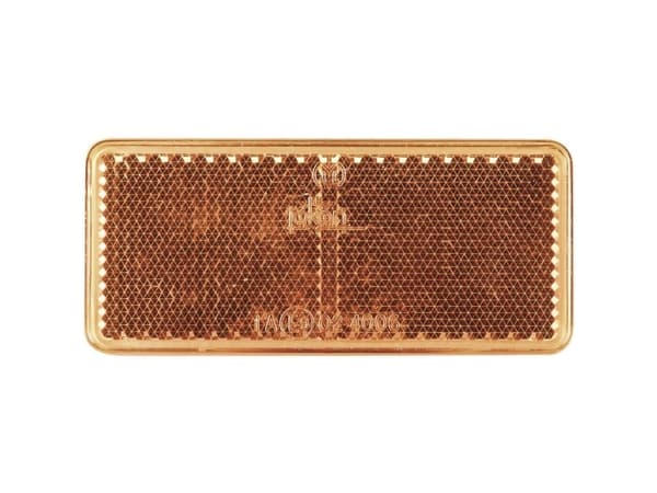 SecoRüt Reflektor firkant Firkant Orange (L x B) 90 mm x 40 mm