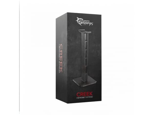 White Shark Creek, Kuuloketeline, Muovi, 125 g, Musta