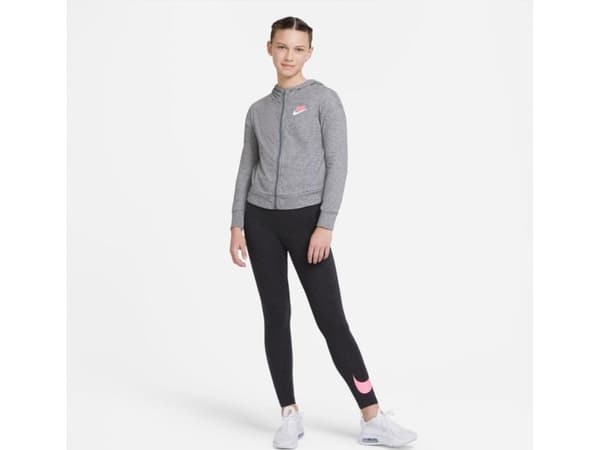 Nike Bluza Nike Sportswear girls DA1124 091 DA1124 091 szary S (128-137)