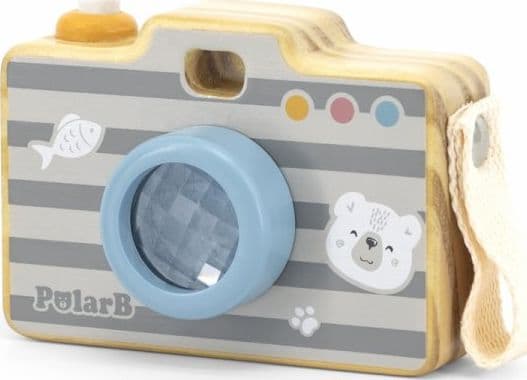 Viga Toys VIGA PolarB Babykamera i trä Kalejdoskop