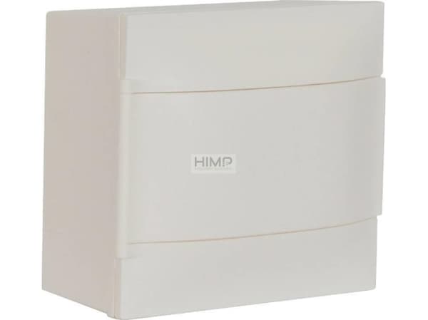 Legrand Modulært fordelingstavle Legrand Practicibox S 134208 utenpåliggende 1x8 moduler IP40 hvit dør