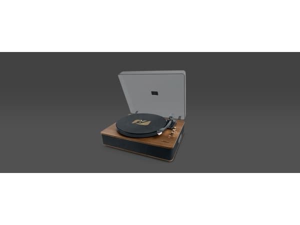 Muse MT-106 BT, Automatisk, Sort, Tre, 45,75 RPM, Rotasjon, 10 W, AC