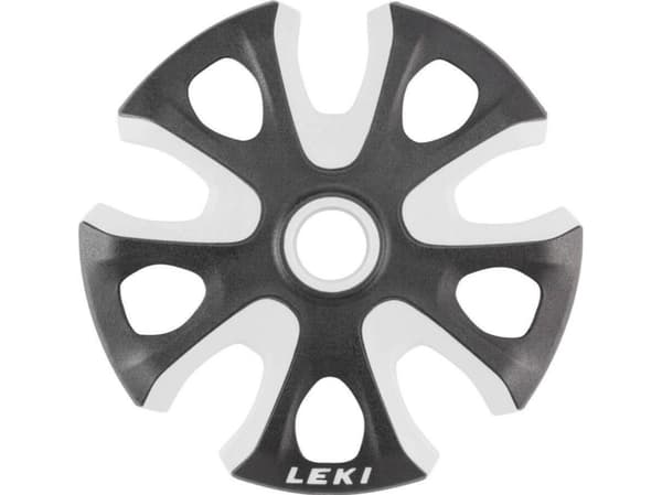LEKI 853100102, Skistav, Kurv, Grå, Hvit, Leki, 9,7 cm, 1 stykker