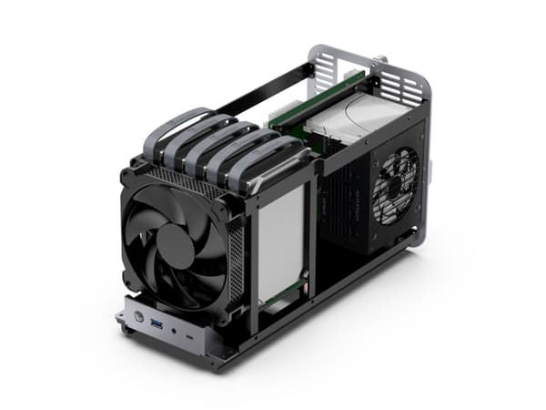 Jonsbo N1 Mini-ITX Kabinet - Grå