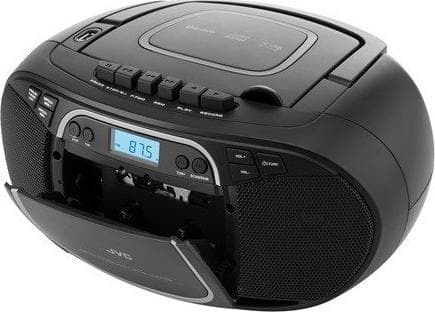 JVC RC-E451B, 1,6 kg, Svart, Bärbar CD-spelare