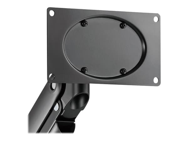 HAGOR HA - Monteringssats (VESA 100mm to 200mm mount adapter, enkel arm med gassträva) - för LCD-display - aluminium - svart - skärmstorlek: 17"-43"