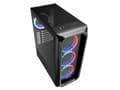 Miniatyrbild 4 av 5: Sharkoon TK5M RGB - ATX-hölje - genomskinlig sidopanel (härdat glas) - ingen strömförsörjning - USB/ljud