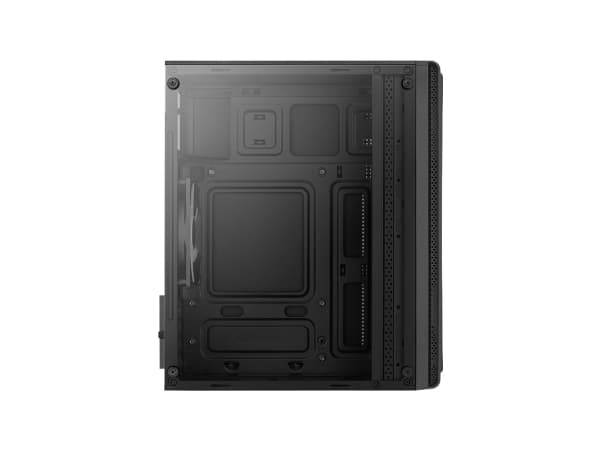 Aerocool PGS Evo Tårn Micro-ATX Ingen strømforsyning Sort